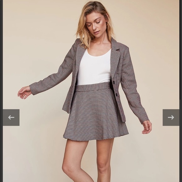 LPA High Waist Mini Skirt - Picture 3 of 7